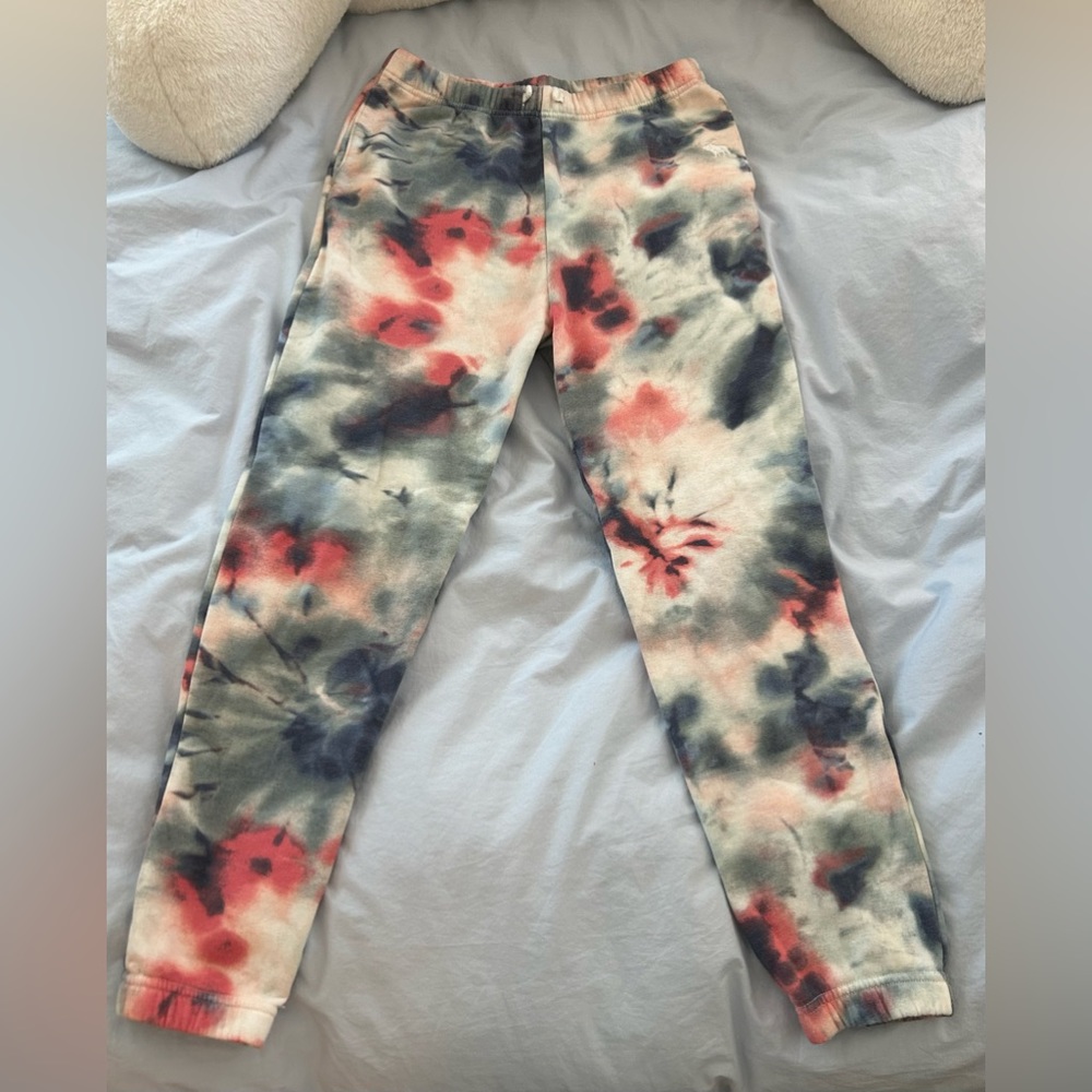 Abercrombie & Fitch Kids Multi-Color Tie Dye Sweatpants (size 13/14)
